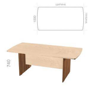 Стол для переговоров (конференц-стол) симметричный Берлин Персонал BRA.STT, ШхГхВ: 2200_2300х1000х740 мм