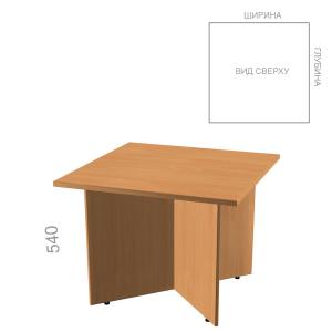 Стол журнальный квадратный Стандарт СТ СЖК, ШхГхВ: 600_800х600_800х540 мм