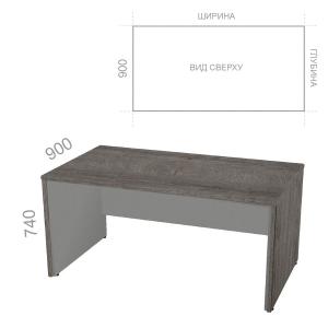 Стол руководителя прямой Яппи ЯС, ШхГхВ: 1600_2000х900х740 мм Стол руководителя прямой Яппи ЯС, ШхГхВ: 1600_2000х900х740 мм