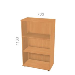 Шкаф 3 уровня, широкий, открытый, стеллаж - Лайт ЛТ Ш-03, ШхГхВ: 700х350_550х1130 мм