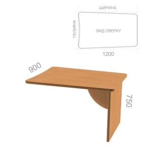 Брифинг-приставка на ЛДСП опоре Танго СП9-41, ШхГхВ: 1200х900х750 мм