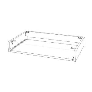 Полка для клавиатуры, выдвижная Эрго ПК-02, ШхГхВ: 600х350х100 мм