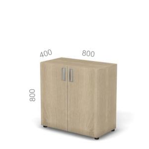 Шкаф 2 уровня, широкий, закрытый, Европа Лайт ЕВ Ш2Ш-Х, ШхГхВ: 800х400х800мм