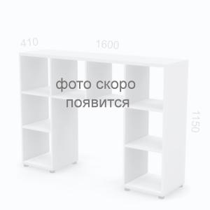 Стеллаж 3 уровня, п-образный, 8 ячеек Европа Лайт ЕВ СTЖ 3-П8, ШхГхВ: 1600х410х1150мм