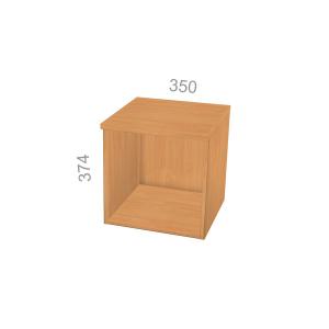 Антресоль узкая, открытая - Лайт ЛТ А-04, ШхГхВ: 350х350_550х374 мм