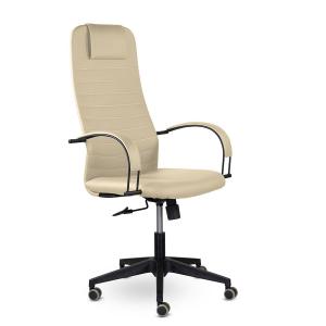 Кресло Соло пластик CH-601 SoloBL Ср S, экокожа Santorini